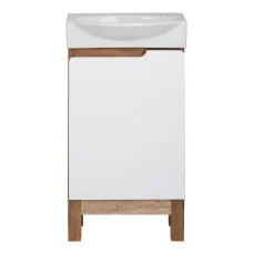 Cabinet with sink, Astor, oak, 40 cm